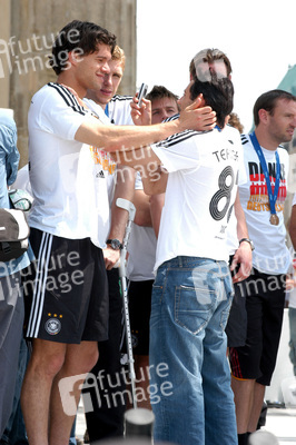 Michael Ballack, Per Mertesacker, Bernd Schneider, Oliver Neuville, Tim Borowski, Jens Nowotny