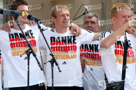 Arne Friedrich, Jürgen Klinsmann, Mike Hanke