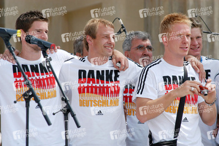 Arne Friedrich, Jürgen Klinsmann, Mike Hanke, Marcell Jansen