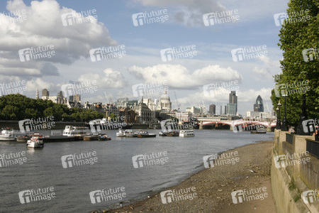 Blick über die Themse