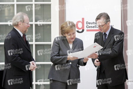 Wolfganng Thierse, Angela Merkel, Peter Brandt