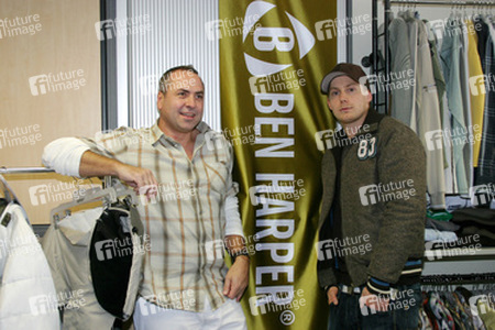 Jürgen Finkbeiner (Geschäftsfüher Ben Harper) und Philippe