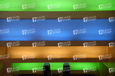 Licher über Rolltreppe