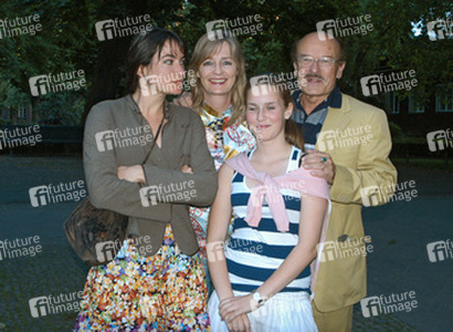 Volker Schlöndorff mit Familie