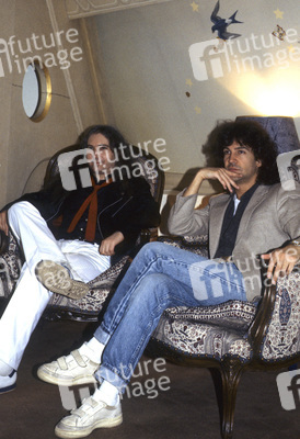 Pressetermin mit Billy Squier in London