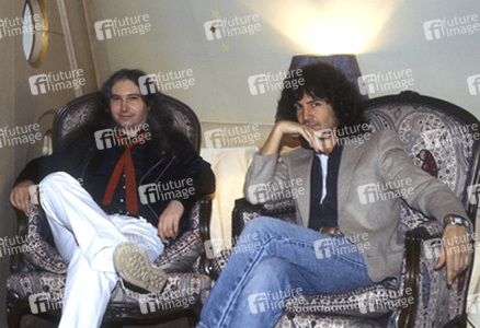 Pressetermin mit Billy Squier in London