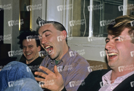 Pressetermin mit Stump in London