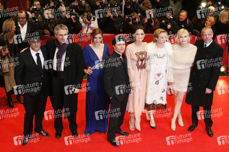Jean-Pierre Martins, Alain Goldman, Clotilde Coureau, Olivier Dahan, Marion Cotillard, Sylvie Testud, Emmanuelle Seigner, Pascal Greggory