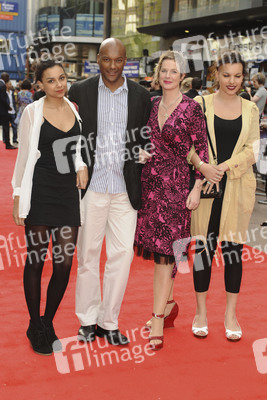 Colin Salmon mit Familie