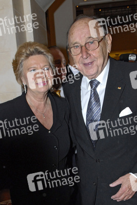 Hans-Dietrich Genscher und Frau Barbara