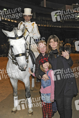 Ben Becker und Anne Seidel mit Tochter Lilith