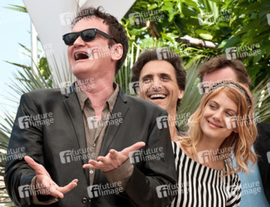 Quentin Tarantino, Lawrence Bender, Mélanie Laurent