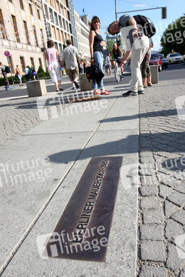 Verlauf der Berliner Mauer