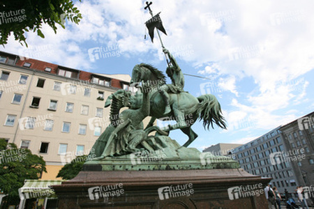 Denkmal im Nikolaiviertel