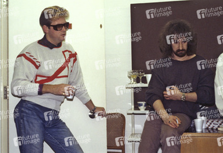 Musikvideo-Dreharbeiten mit Barclay James Harvest in London