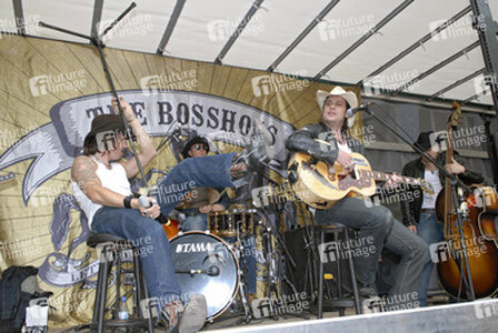 Alec 'Boss Burns' Völkel, Ansgar 'Frank Doe' Freyberg, Sascha 'Hoss Powers' Vollmer, André 'Guss Brooks' Neumann (The BossHoss)