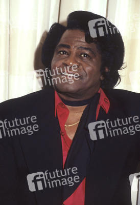 Pressetermin mit James Brown in London