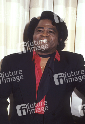 Pressetermin mit James Brown in London