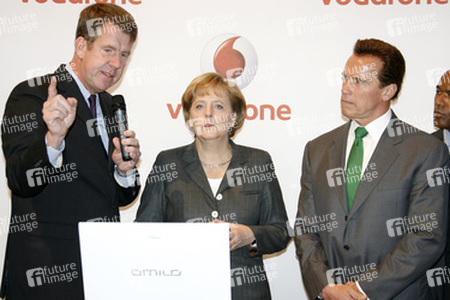 Friedrich Joussen, Angela Merkel, Arnold Schwarzenegger