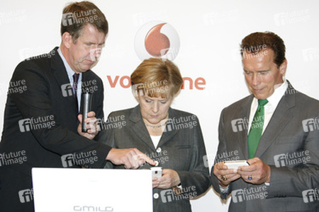 Friedrich Joussen, Angela Merkel, Arnold Schwarzenegger
