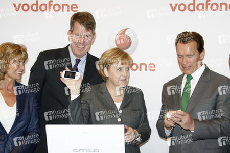 Dagmar G. Wöhrl, Friedrich Joussen, Angela Merkel, Arnold Schwarzenegger