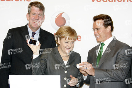 Friedrich Joussen, Angela Merkel, Arnold Schwarzenegger
