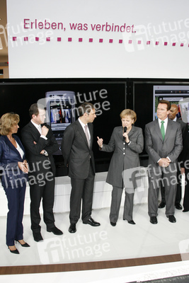 Dagmar G. Wöhrl, Karl-Theodor zu Guttenberg, René Obermann, Angela Merkel, Arnold Schwarzenegger