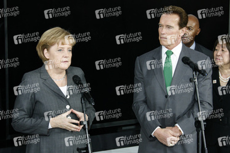Angela Merkel, Arnold Schwarzenegger
