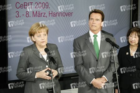 Angela Merkel, Arnold Schwarzenegger