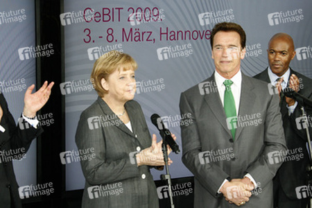 Angela Merkel, Arnold Schwarzenegger
