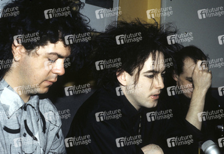 Pressetermin mit The Cure in London