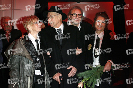 Ezard Haußmann mit Ehefrau Doris und Tochter Iris, Leander Haußmann
