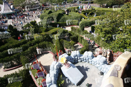 Alice im Wunderland Labyrinth