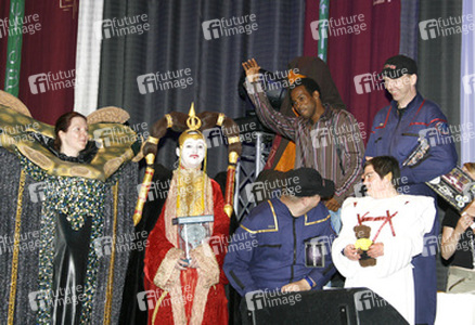 Anthony Montgomery mit Science Fiction Fans