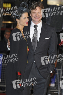 Colin Firth mit Gattin Livia