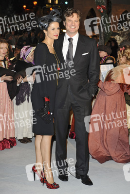 Colin Firth mit Gattin Livia