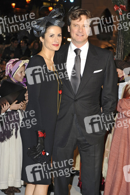 Colin Firth mit Gattin Livia