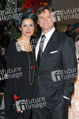 Colin Firth mit Gattin Livia
