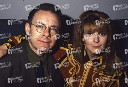 Pressetermin mit Robert Fripp und Toyah Willcox in London