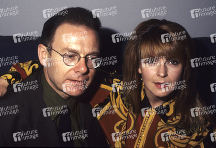 Pressetermin mit Robert Fripp und Toyah Willcox in London