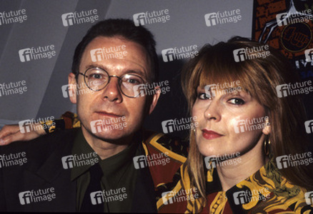 Pressetermin mit Robert Fripp und Toyah Willcox in London