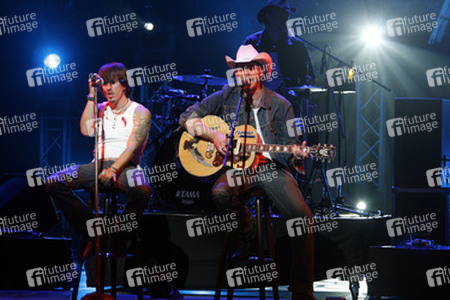 Alec 'Boss Burns' Völkel, Sascha 'Hoss Power' Vollmer, Ansgar 'Frank Doe' Freyberg (The BossHoss)