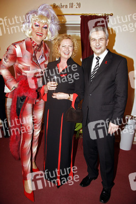 Olivia Jones, Gabi Deckerr, Klaus Wowereit