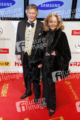 Pierre Brice mit Gattin Hella Brice