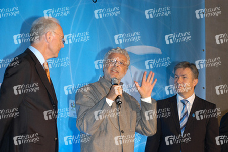 Klaus Wowereit, André Heller, Franz Beckenbauer