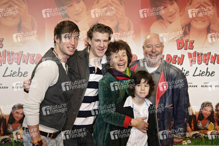 Bill Mockridge mit Frau Margie und den Söhnen Matt, Liam und Luke