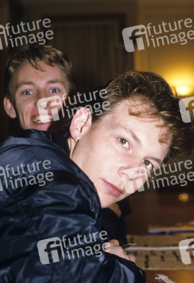 Pressetermin mit Then Jerico in London