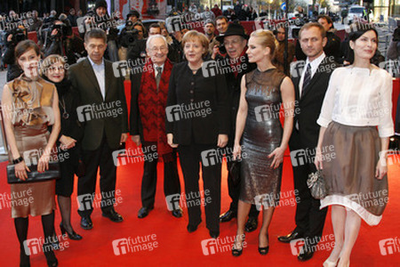 Maja Ostaszewska, Gast, Joachim Sauer, Andrzej Wajda, Angela Merkel, Dieter Kosslick, Magdalena Cielecka, Andrzej Chyra, Danuta Stenka