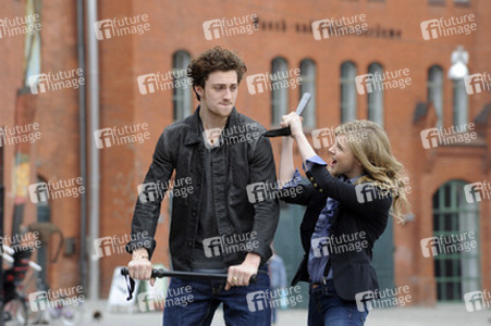 Aaron Johnson, Chloe Moretz