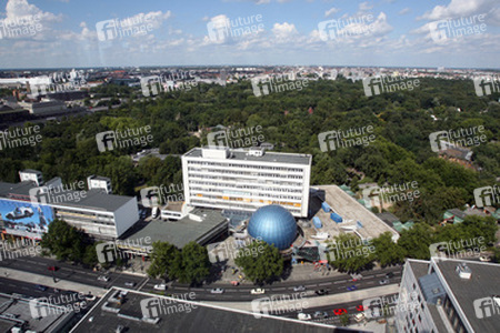 Blick von der Panorama-Etage im 20. Stock des Europa-Centers